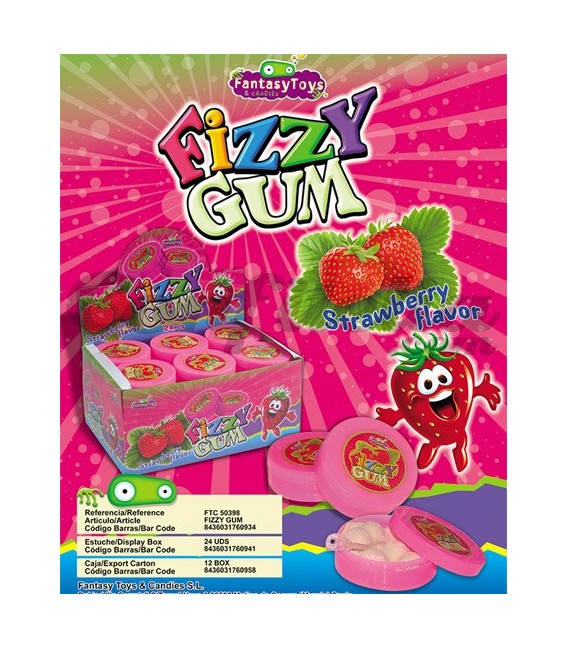 Fizzy gum of Fantasy Toys