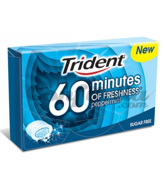 Chicle Trident 60 Minutos menta