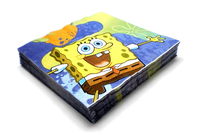 Nickelodeon SpongeBob SquarePants Paper Napkins 