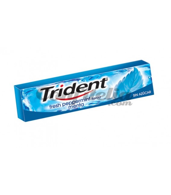 Chewing gum Trident stick mint sugarfree