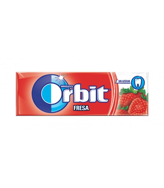 Chewing gum Orbit dagree acid strawberry sugarfree