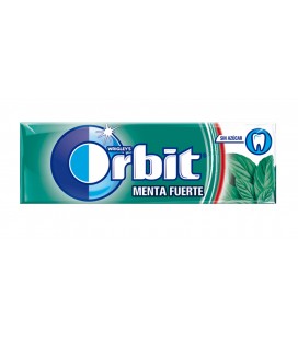 Orbit dragee strong mint gum sugarfree