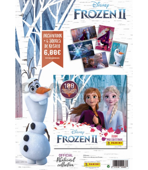 Pack lanzamiento Frozen 2 de Panini