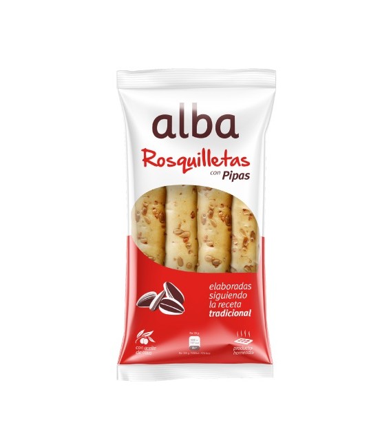 Rosquillas de pan con pipas Alba