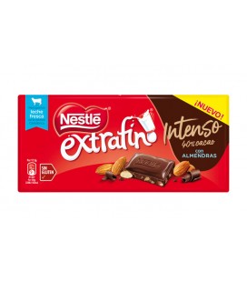 Intense chocolate with Almonds Nestle bars