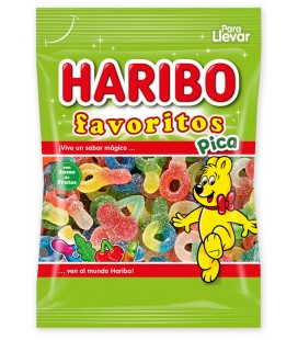 Favoritos Sour Haribo gummy jellies