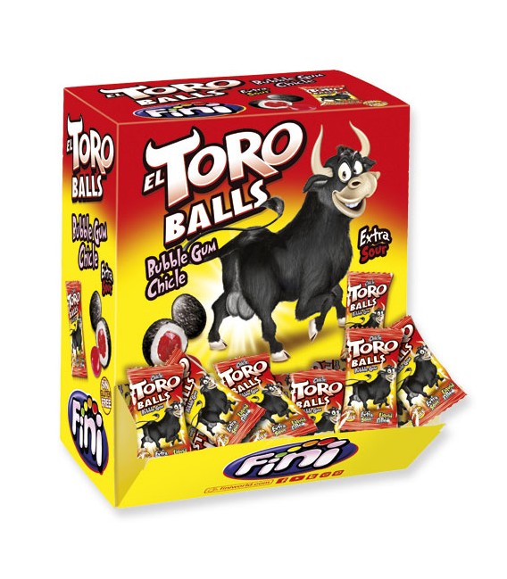 Chicle Toro Balls Fini