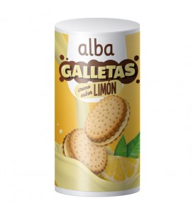 Filled cookies lemon Alba