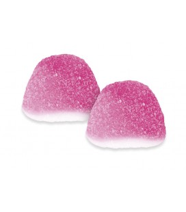 Strawberry-cream Kisses gummy jellies