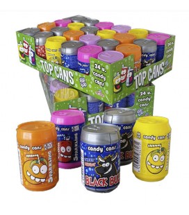 Compressed candy Top Cans