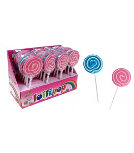 Blue-pink Round lollipop 30 g