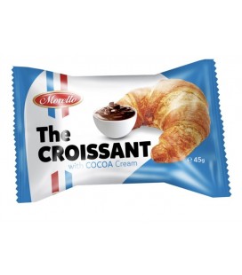 Cocoa cream filled Croissant Morello