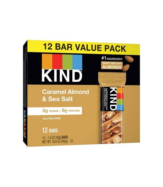 Be-Kind Caramelo-Almendra y Sal 40 g