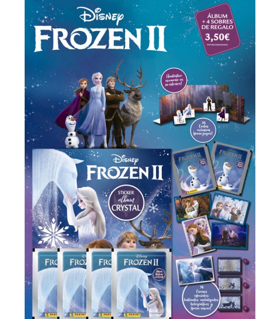 Pack lanzamiento Frozen II Crystal de Panini