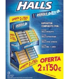 Halls candy balsamic pack.
