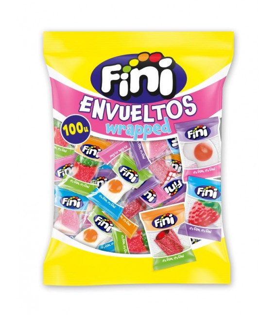Gummy mix wrapped Fini