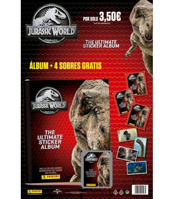 Jurassic World Antology Panini laucnh pack