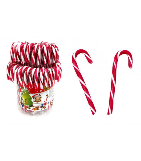 Red & white candy canes 28 g