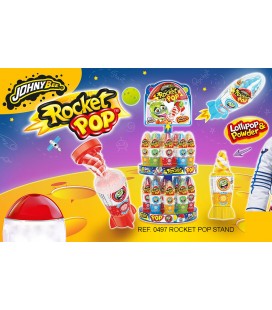 Rocket Pop candy Johny Bee