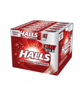 Halls Energy Cola candy