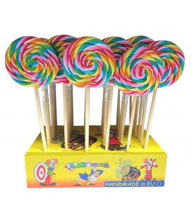 Summer Colors round lollipops