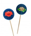 Acid Blue Sea Lollipops 70 g