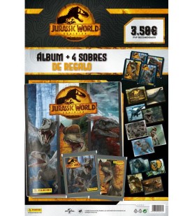 Jurassic World Dominion Panini launch pack