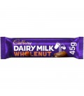 Barritas Dairy Milk Whole Nuts de Cadbury