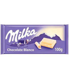 Milka White chocolate bars