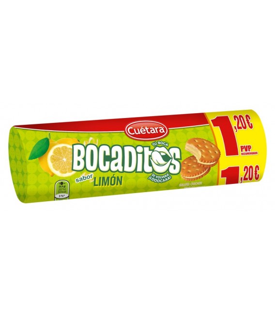 Biscuits Bocaditos lemon Cuetara