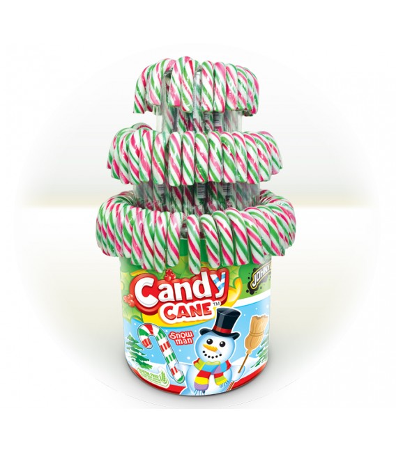 Tricolor candy canes Johny Bee 12 g