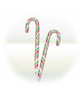 Tricolor candy canes Johny Bee 12 g
