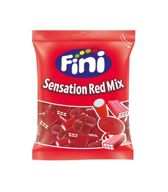 Regaliz Sensation Red Mix Fini 500 g