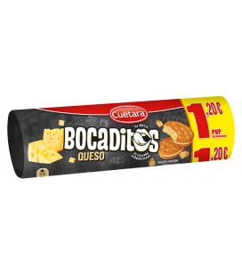 Cheese Bocaditos snacks Cuetara 125 g