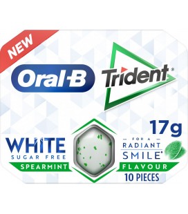 Trident Oral-B White spearmint gum