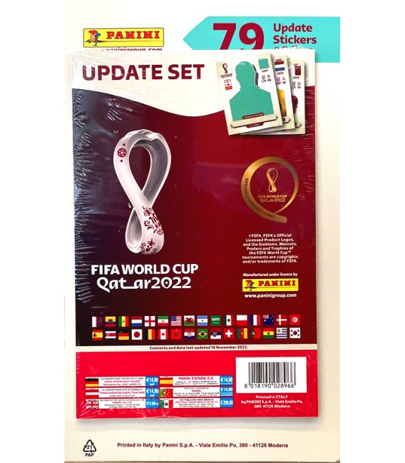 Actualizacion Cromos Fifa Qatar 2022