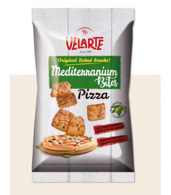 Mediterranean Bites Pizza Velarte