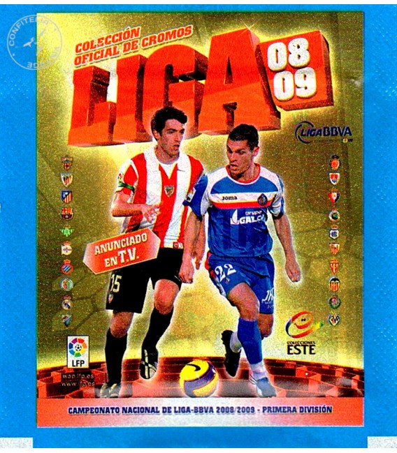 Sobre Liga Este 2008-09 de Panini