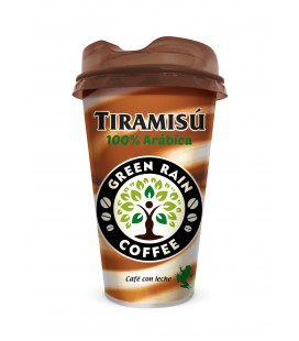 Bebida de cafe Green Rain Tiramisu