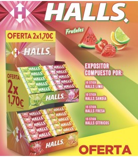 Halls Fruits candy pack